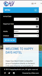 Mobile Screenshot of happydayshotel.com